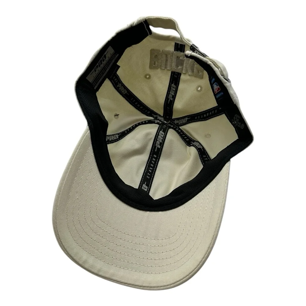 Pro Standard‎ Milwaukee Bucks Hat Cap Strapback Adjustable White NBA Basketball